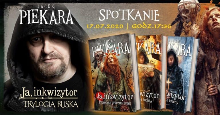 Spotkanie online z Jackiem Piekarą z okazji premiery „Przeklętego przeznaczenia”