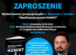 HUMINT Spotkanie autorskie