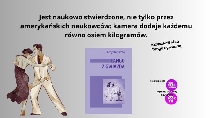 Recenzja książki "Tango z gwiazdą" Krzysztofa Beśki