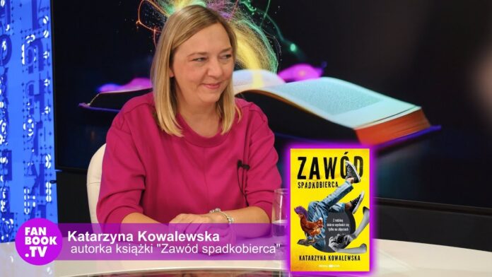 Katarzyna Kowalewska w studiu Fanbook.tv