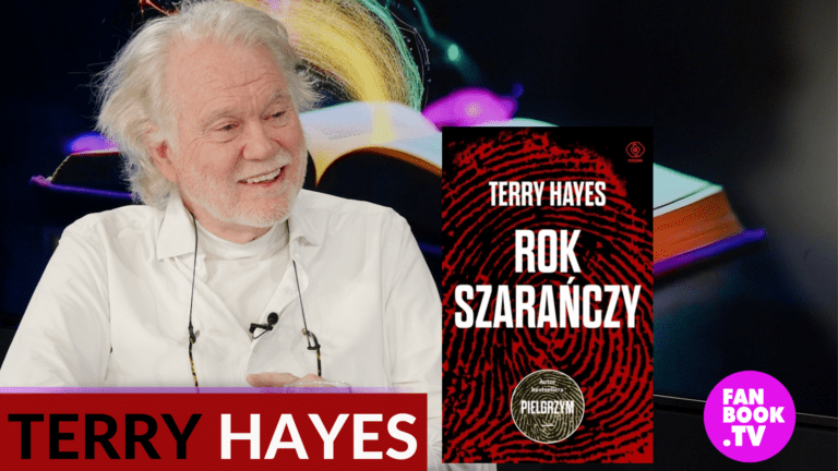Terry Hayes autor Roku Szarańczy i Pielgrzyma w studiu Fanbook.tv